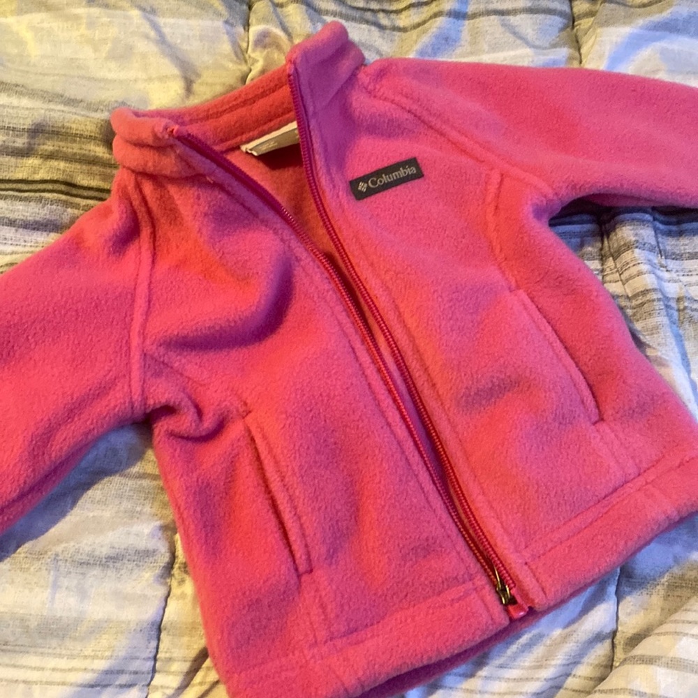Pink Columbia fleece